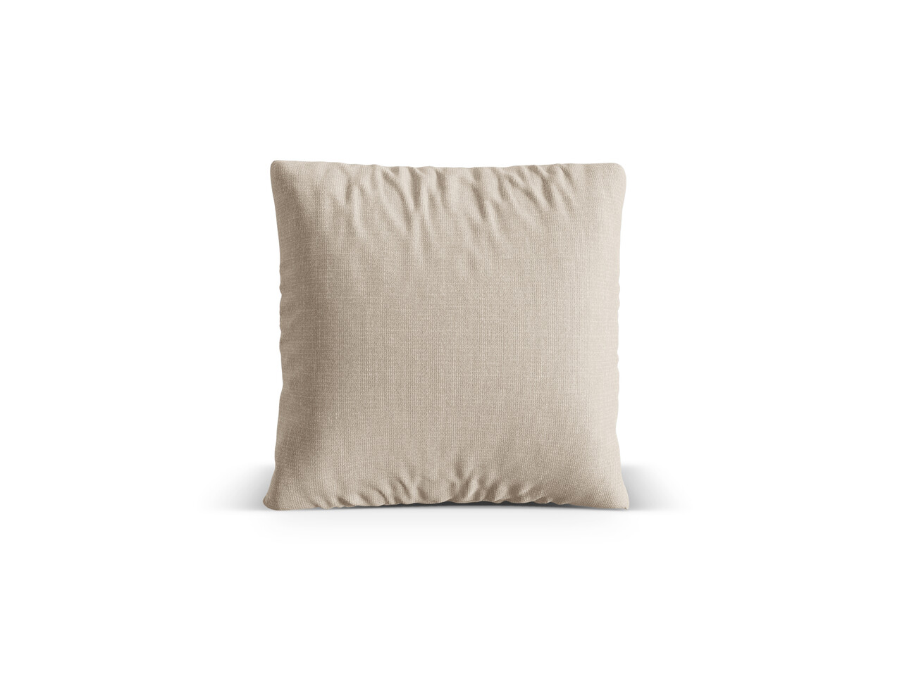 Perna decorativa, Nuria-215, Micadoni Home, 50x50 cm, tesatura structurata chenille, bej - imagine 3